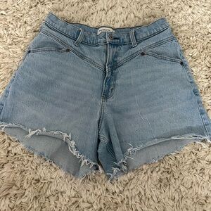 Abercrombie & Fitch Curve Love High Rise Dad Short